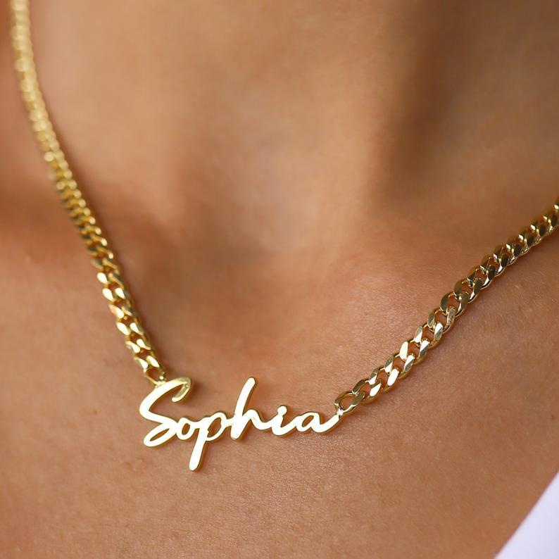 Dainty Name Necklace